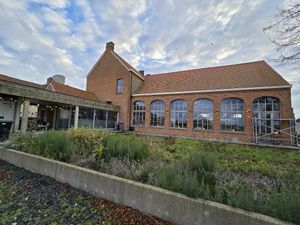 Seen from parking lot at Verthé in Diksmuide