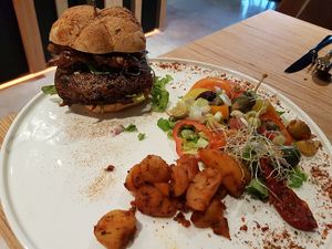 burger at Verthé in Diksmuide