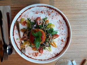 voorgerecht verrassingsmenu at Verthé in Diksmuide