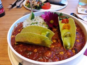 chili sin carne at Verthé in Diksmuide