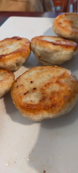 Momo filled with vegetables at Yak Tibetaans Restaurant in Oostende