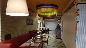 interior at Yak Tibetaans Restaurant in Oostende