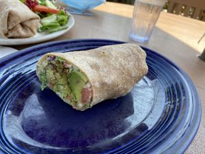 Falafel at East West Cafe in Santa Rosa