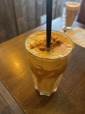Vegan Biscoff Milkshake   at Maggie Mays in Belfast
