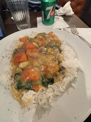 Vegan Curry  at Maggie Mays in Belfast