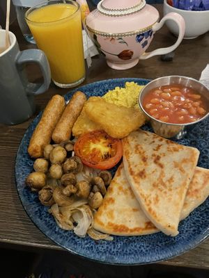 Vegan Fry  at Maggie Mays in Belfast