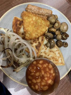 Vegan fry  at Maggie Mays in Belfast