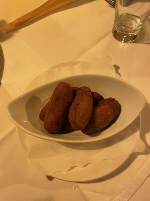 Vegane Champignonkroketten #Veganuary at Galicia in Viernheim
