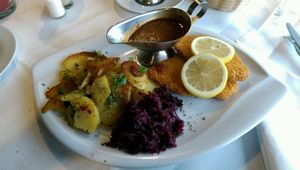 veganes Schnitzel at Galicia in Viernheim