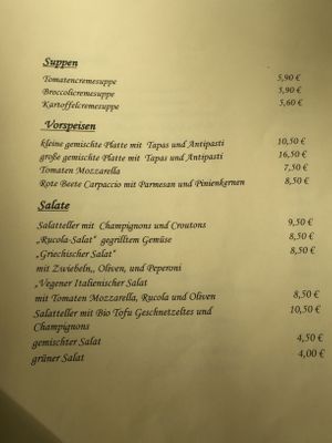 Menü  at Galicia in Viernheim