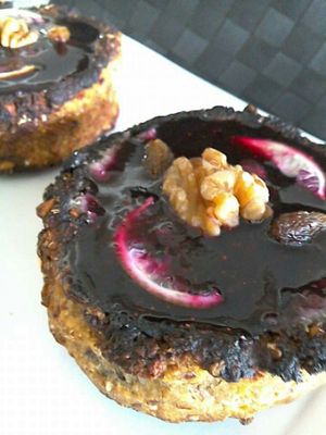 middle age walnuts cake at Phuket Vegan Naiharn Beach in Phuket