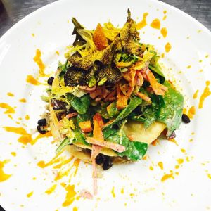 Front Street Cafe - Tostada Grain Bowl (vegan) with quinoa-rice blend at Front Street Cafe in Philadelphia