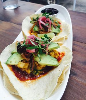 Front Street Cafe - Vegan Breakfast Tacos at Front Street Cafe in Philadelphia