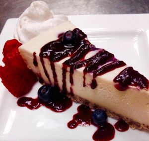 Front Street Cafe - Raw Vegan Cheesecake at Front Street Cafe in Philadelphia