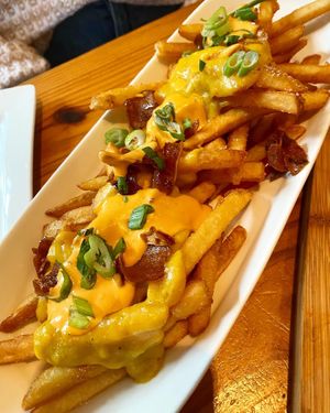 Loaded fries  at Front Street Cafe in Philadelphia