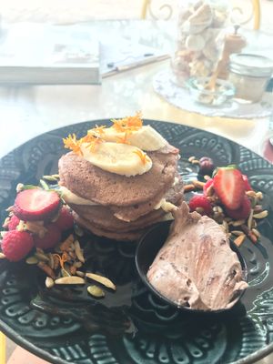 Pancakes at Betty's Bohemian Beach Cafe in Port Douglas