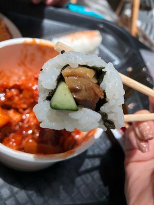 Sushi roll  at Chi Ran Vegetarian Bar in Broadbeach