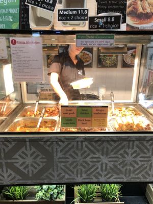 Whole meals as well as sushi at Chi Ran Vegetarian Bar in Broadbeach