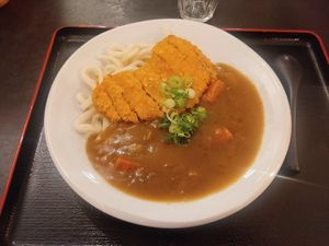 Udon katsu curry at Fou Fow Ramen in Amsterdam