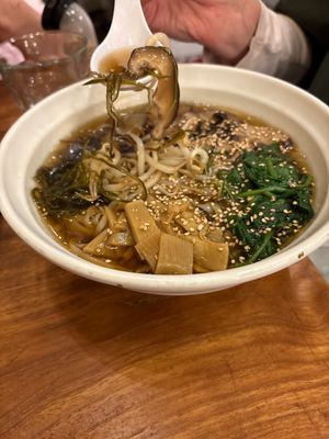Vegan gluten free ramen   at Fou Fow Ramen in Amsterdam