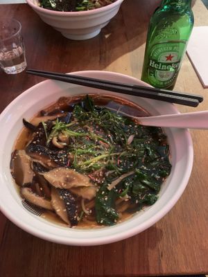Vegan ramen at Fou Fow Ramen in Amsterdam