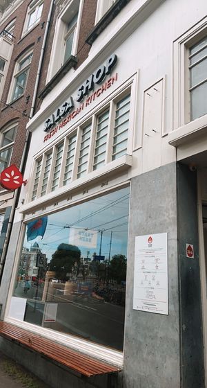 outside   at Salsa Shop in Amsterdam