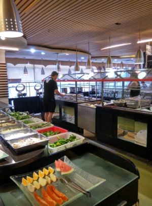 buffet at Dengpin Sushi Guan in Shenzhen