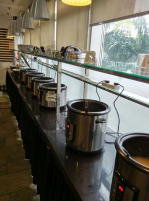 buffet at Dengpin Sushi Guan in Shenzhen