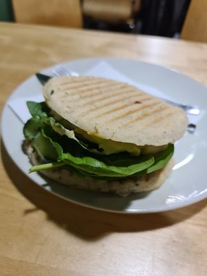 Vegan Sandwich 🥪 at Milk Away in Sevilla