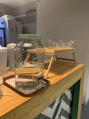 Water  at Milk Away in Sevilla