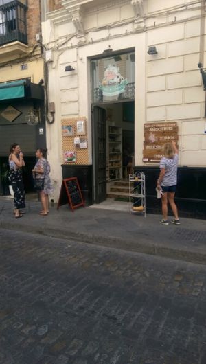      at Milk Away in Sevilla