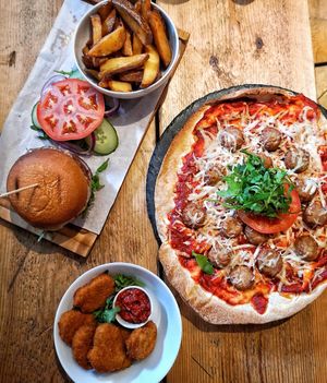 Vegan food at Woodland Creatures at Woodland Creatures in Edinburgh