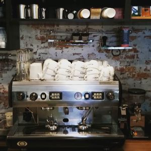 coffee at Frisch & Veg in Ingolstadt