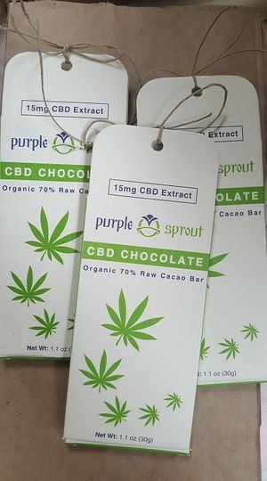 CBD Chocolate Bar at Purple Sprout Conscious Organics in Buffalo Grove