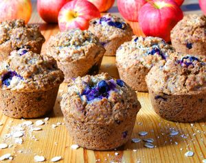 Blueberry Muffins (GF, sugar-free) at Purple Sprout Conscious Organics in Buffalo Grove
