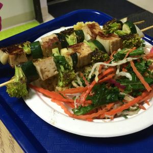 vegan kebab  at Purple Sprout Conscious Organics in Buffalo Grove
