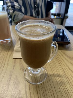 Ashwaghanda Latte at Purple Sprout Conscious Organics in Buffalo Grove