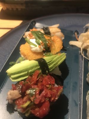 Karma sushi vegan through Wolt at Karma Sushi in Aalborg