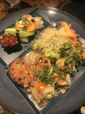 vegan karma sushi through Wolt at Karma Sushi in Aalborg