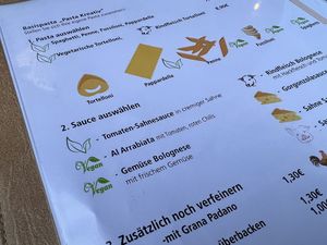 menu  at Yummies in Hamburg