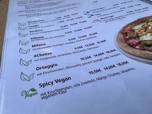 menu  at Yummies in Hamburg