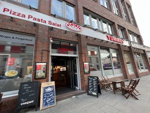 outside  at Yummies in Hamburg