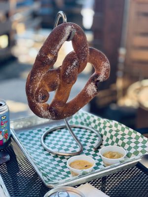 Pretzel at The Ice Haus in Murray