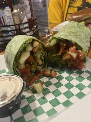Buffalo Tiger as a wrap 😋  at The Ice Haus in Murray