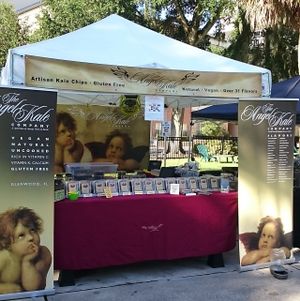 healthy vegan snack food.  The Angel Kale Company at The Angel Kale Company in Orlando