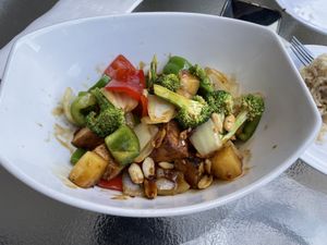 Kung Pao tofu  at Loving Hut - University in Tempe