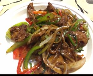 Chicken-less Sauté  at Loving Hut - University in Tempe