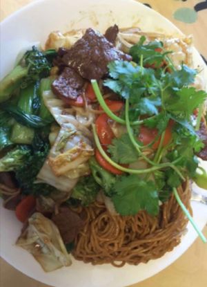 Chow mien  at Loving Hut - University in Tempe