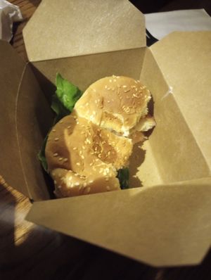 Chipotle burger at Loving Hut - University in Tempe