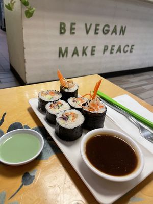 Sushi appetizer  at Loving Hut - University in Tempe